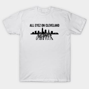 All Eyez on Cleveland Press Conference T-Shirt